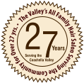 Years Serving the      Coachella Valley 27