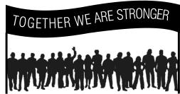 TOGETHER WE ARE STRONGER